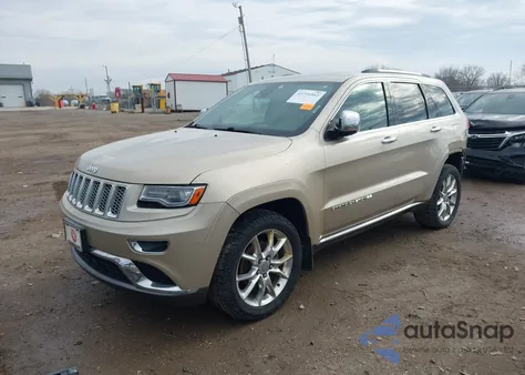 2014 Jeep Grand Cherokee Summit из США, поврежденный, VIN 1C4RJFJG6EC388490